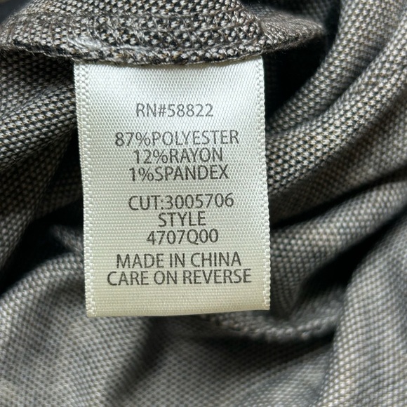 Max Studio London Pintuck Wide Leg Trouser High Rise Full Length Size XS NWT - Picture 4 of 8